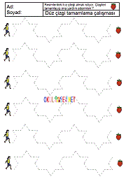 Düz Çizgi Çalışmaları